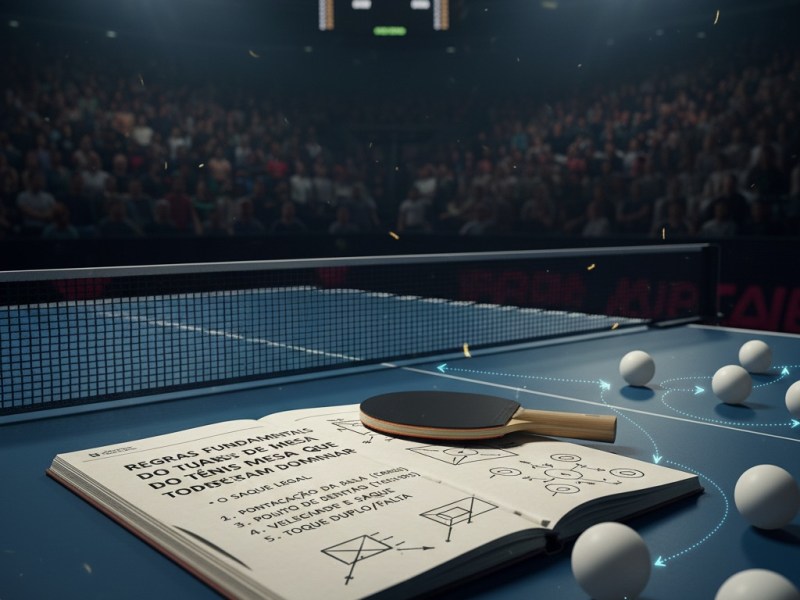 Regras Fundamentais do Tênis de Mesa que Todos Precisam&nbsp;Dominar